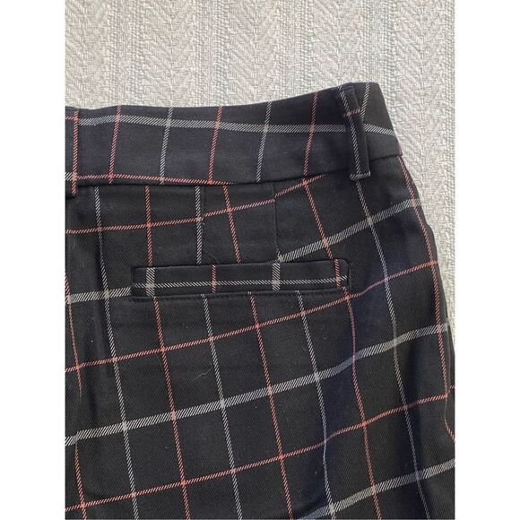 LEE Womens Size 8 Mid-Rise Straight Fit Pants in Black Multi - Picture 7 of 10